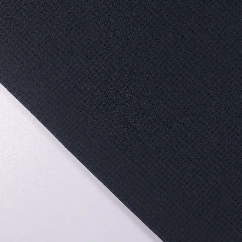 China Fabric for Shirt,Pants,Uniform,Womens Mid Rise Wide Leg Pants Four-way Stretch (Bi-Stretch) Woven Blended Fabric Polyester Spandex beige color buy from China wholesaler bulk order at wholesale price free worldwide shipping Alibaba