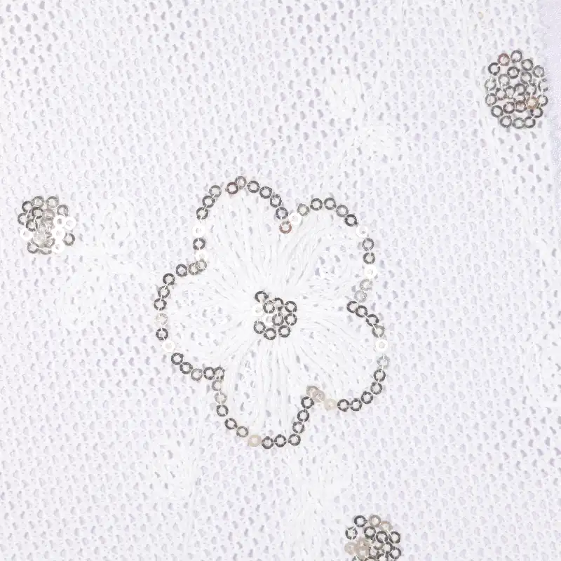 China Fabric for Skirt Mesh Knit Fabric Polyester Cotton beige color buy from China wholesaler bulk order at wholesale price free worldwide shipping Alibaba
