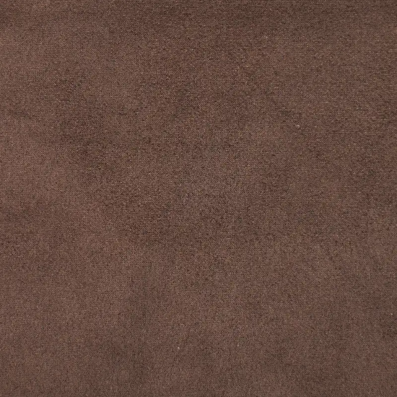 China Fabric for Jackets Suede Knit Fabric Polyester Spandex brown color buy from China wholesaler bulk order at wholesale price free worldwide shipping Alibaba