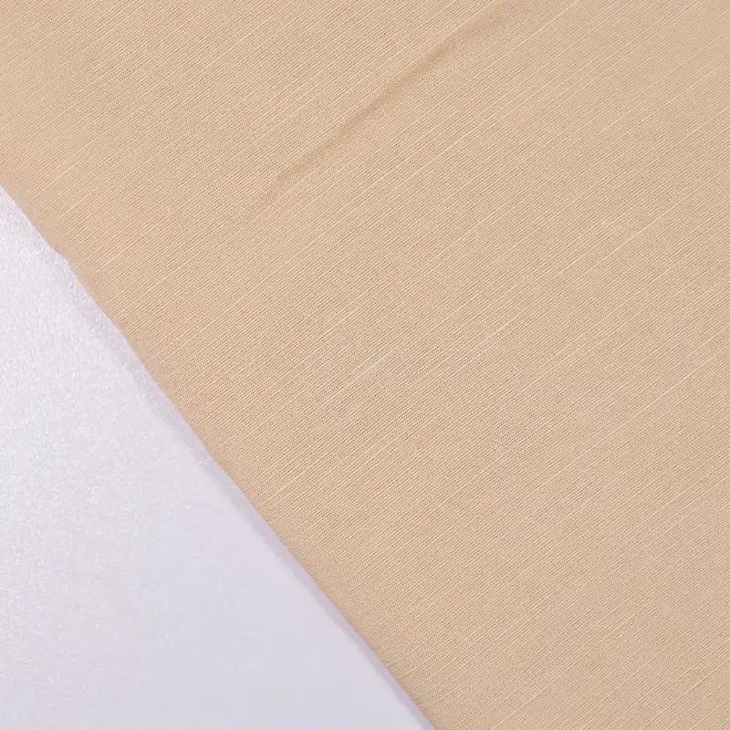 China Fabric for Shirt,Skirt,Backless Beach Dress Tencel/Cotton Plain Natural Woven Fabric Tencel Cotton dark red color buy from China wholesaler bulk order at wholesale price free worldwide shipping Alibaba
