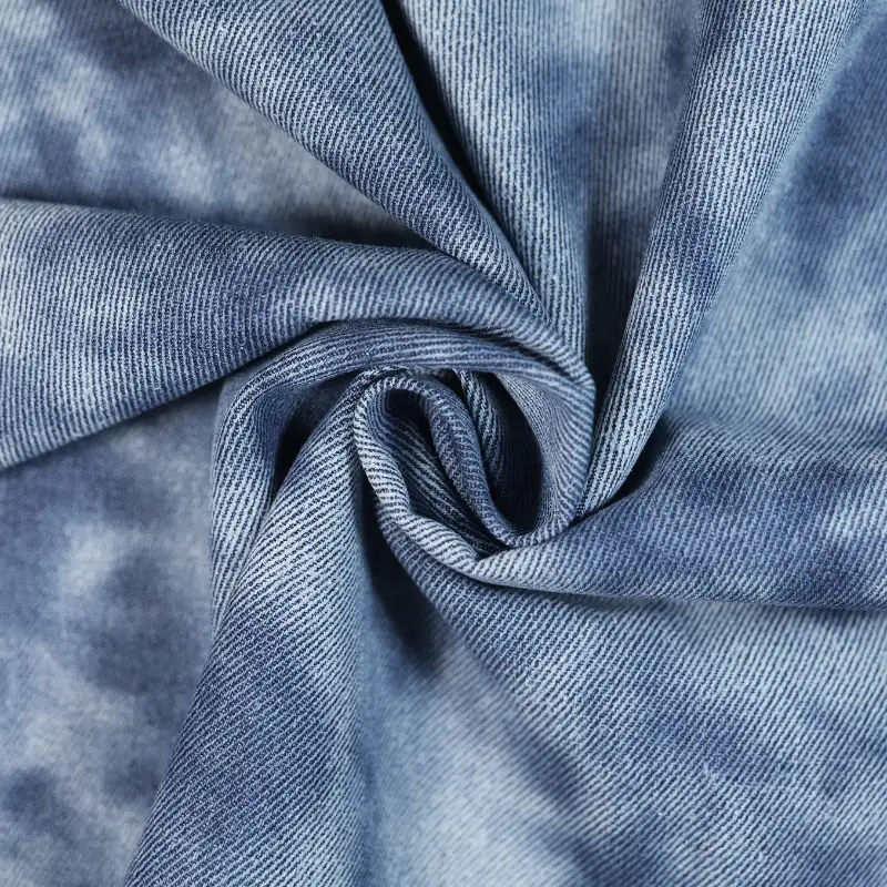 China Fabric for Pants,Skirt,Backless Beach Dress Twill Woven Blended Fabric Polyester Rayon Linen blue color buy from China wholesaler bulk order at wholesale price free worldwide shipping Alibaba