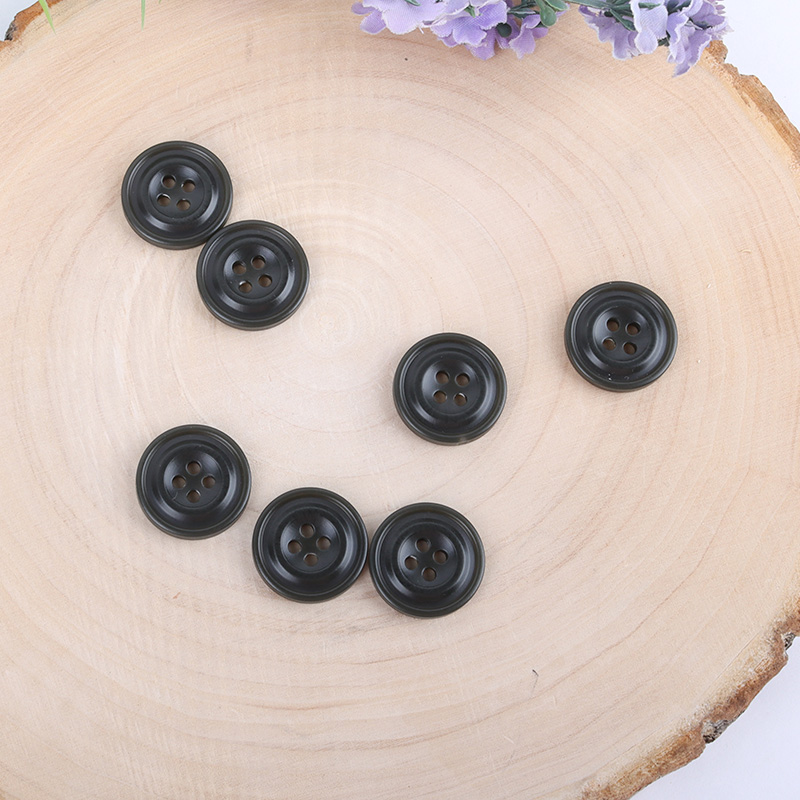 Black 4 holes Resin Button for Denim Jackets,Jackets,Blazer,Trench Coat,Down Jacket,Overcoat buy garments accessories in bulk from China wholesaler at wholesale price free worldwide shipping Alibaba