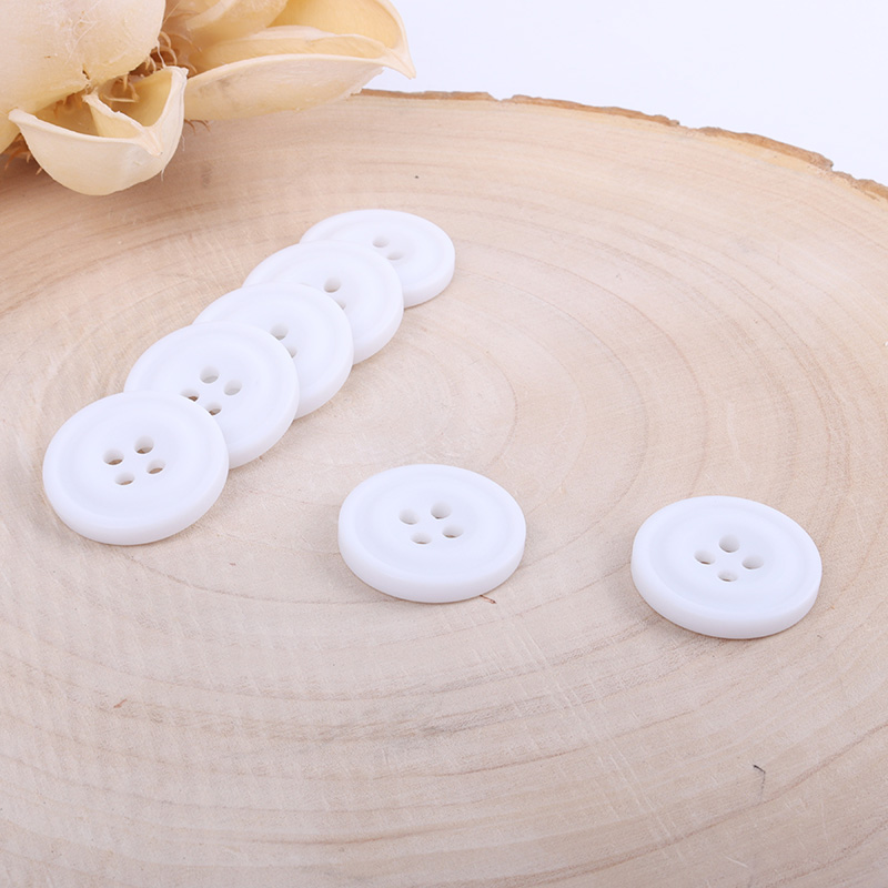 White 4 holes Resin Button for Denim Jackets,Jackets,Blazer,Trench Coat,Down Jacket,Overcoat,Suit buy garments accessories in bulk from China wholesaler at wholesale price free worldwide shipping Alibaba