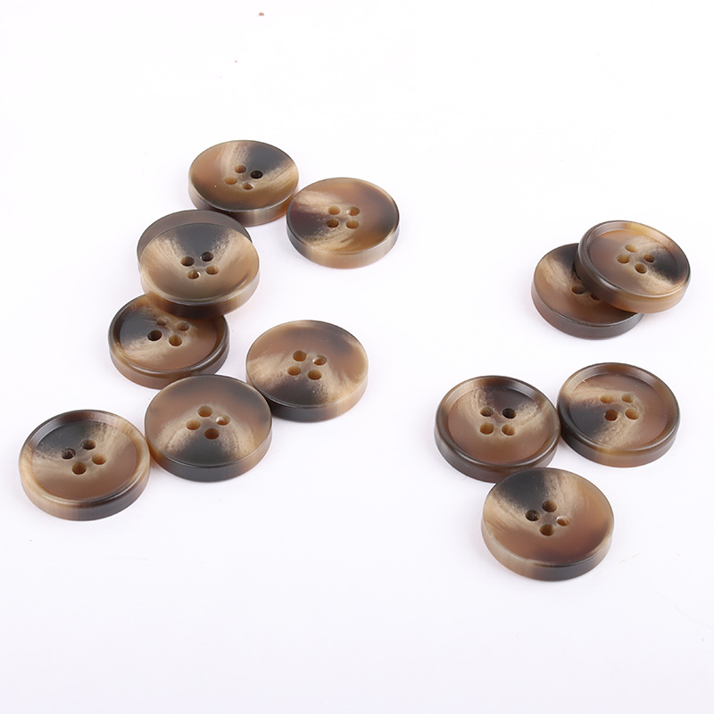 Brown 4 holes Resin Button for Denim Jackets,Jackets,Blazer,Trench Coat,Down Jacket,Overcoat,Suit buy garments accessories in bulk from China wholesaler at wholesale price free worldwide shipping Alibaba