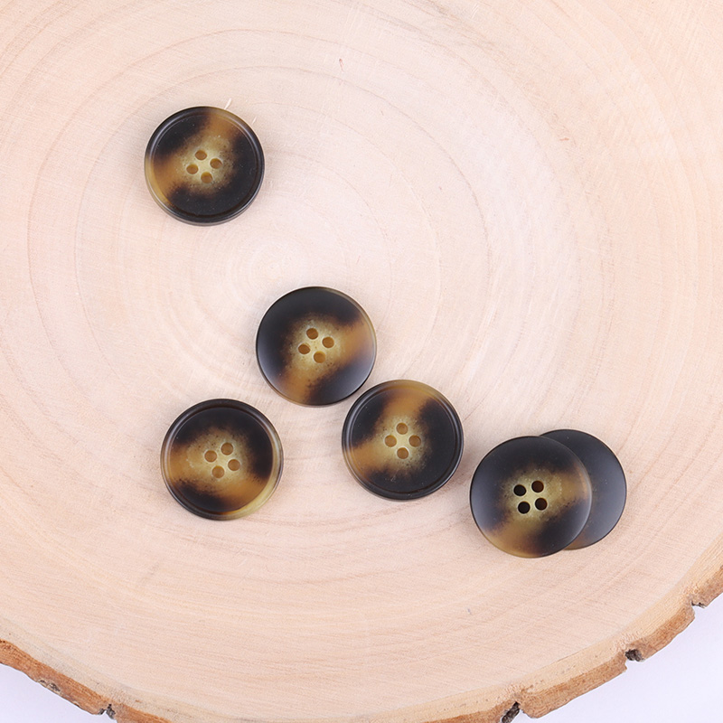 Brown 4 holes Resin Button for Denim Jackets,Jackets,Blazer,Trench Coat,Down Jacket,Overcoat,Suit buy garments accessories in bulk from China wholesaler at wholesale price free worldwide shipping Alibaba
