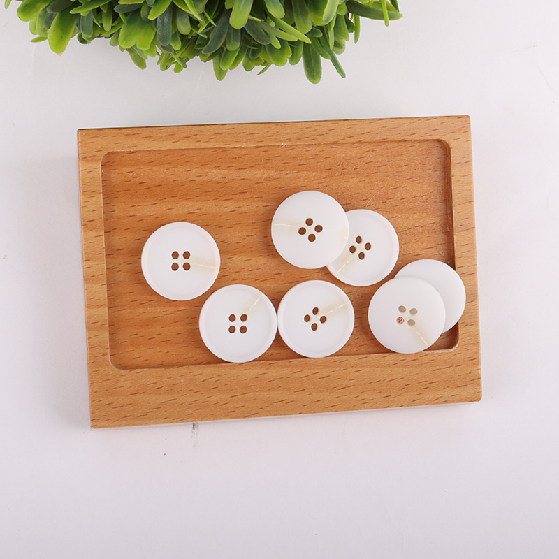 White 4 holes Resin Button for Denim Jacket,Blazer,Trench Coat,Down Jacket,Overcoat,Suit buy garments accessories in bulk from China wholesaler at wholesale price free worldwide shipping Alibaba