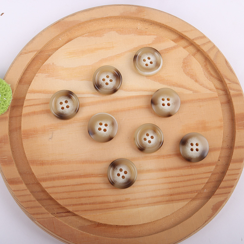 Brown 4 holes Resin Button for Denim Jackets,Jackets,Blazer,Trench Coat,Down Jacket,Overcoat,Outdoor Jackets buy garments accessories in bulk from China wholesaler at wholesale price free worldwide shipping Alibaba