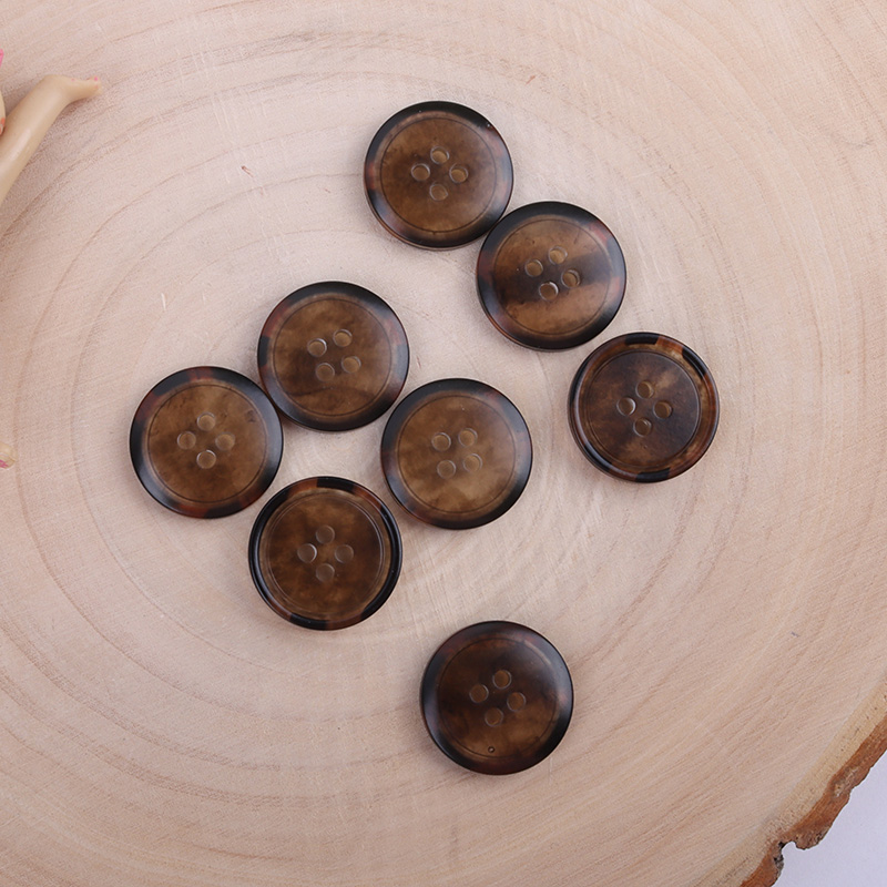 Brown 4 holes Resin Button for Denim Jackets,Jackets,Blazer,Trench Coat,Down Jacket,Overcoat,Suit,Outdoor Jackets buy garments accessories in bulk from China wholesaler at wholesale price free worldwide shipping Alibaba