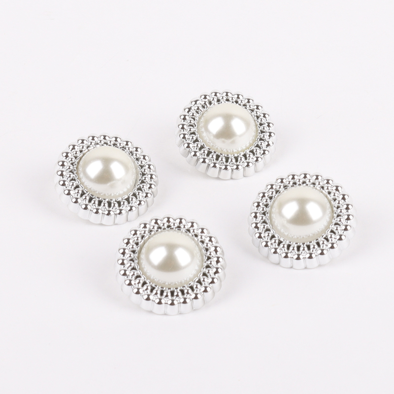 Silver 1 holes Plastic Button for Denim Jackets,Jackets,Blazer,Sweaters,Trench Coat,Overcoat buy garments accessories in bulk from China wholesaler at wholesale price free worldwide shipping Alibaba