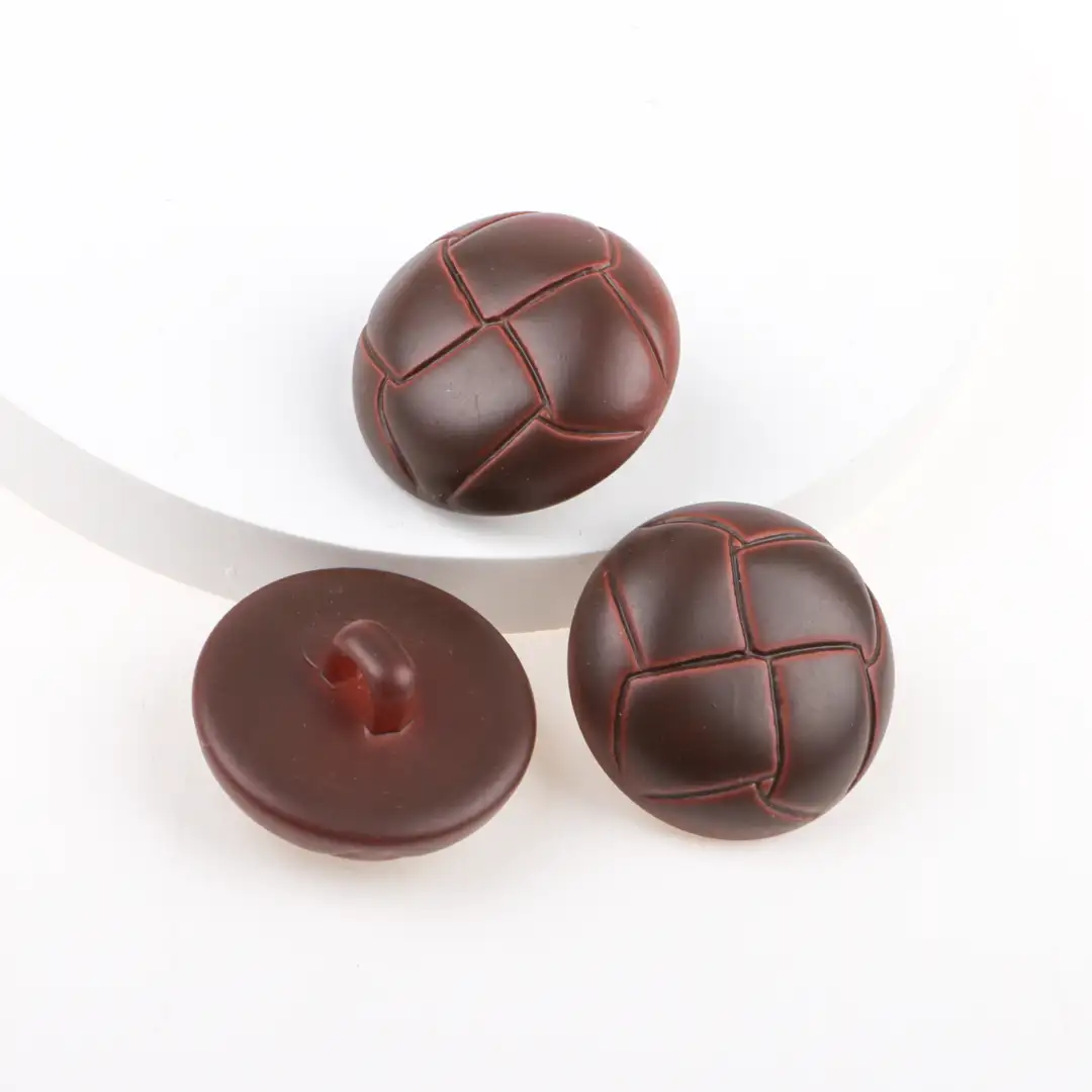 Brown 1 holes Resin Button for Overcoat buy garments accessories in bulk from China wholesaler at wholesale price free worldwide shipping Alibaba