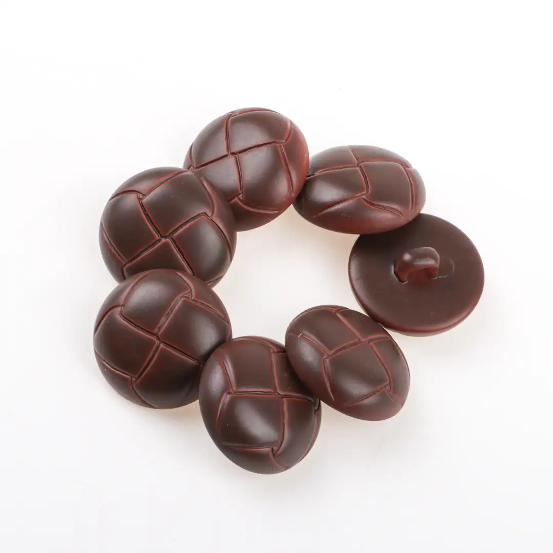 Brown 1 holes Resin Button for Overcoat buy garments accessories in bulk from China wholesaler at wholesale price free worldwide shipping Alibaba
