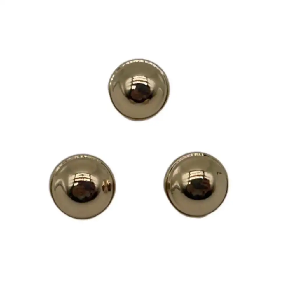 Gold 1 holes Metal Button for Jackets buy garments accessories in bulk from China wholesaler at wholesale price free worldwide shipping Alibaba