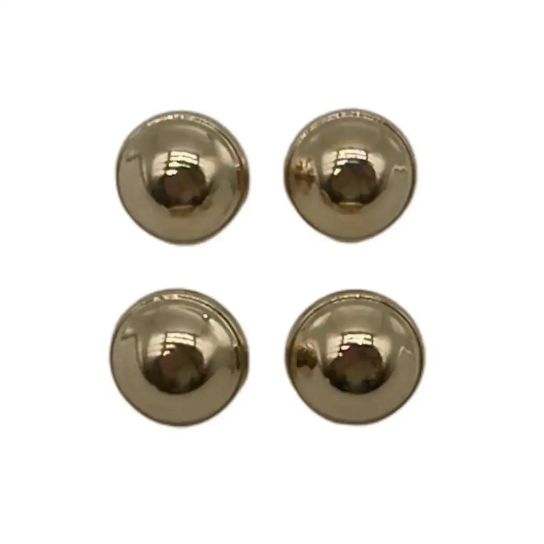 Gold 1 holes Metal Button for Jackets buy garments accessories in bulk from China wholesaler at wholesale price free worldwide shipping Alibaba