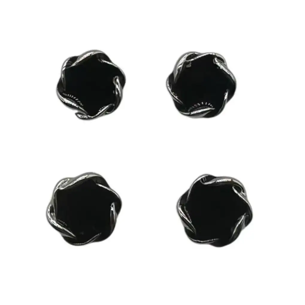 Silver 1 holes Metal Button for Jackets buy garments accessories in bulk from China wholesaler at wholesale price free worldwide shipping Alibaba