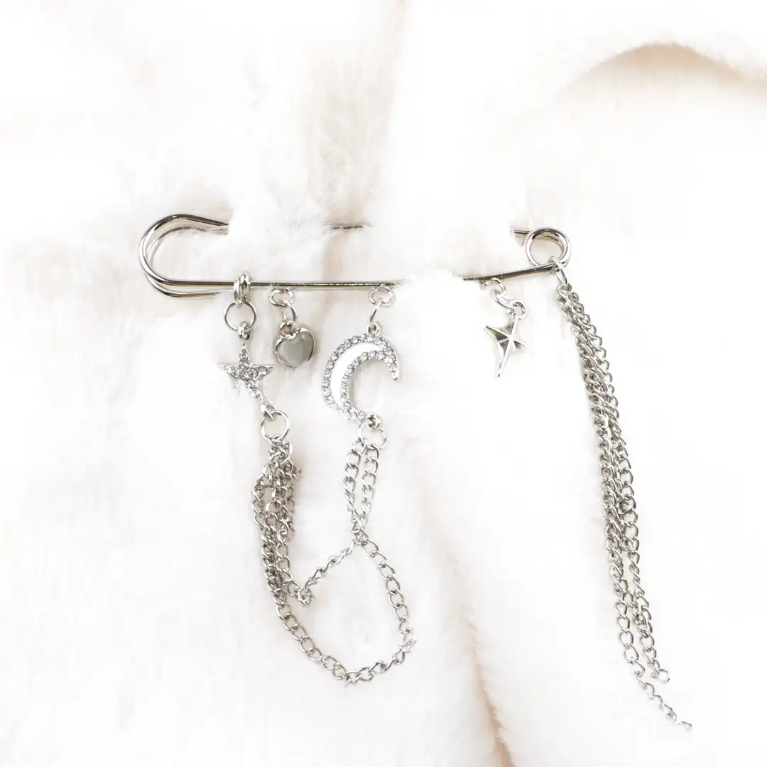 Silver  Ornaments Other Trims for Jackets,Overcoat buy garments accessories in bulk from China wholesaler at wholesale price free worldwide shipping Alibaba