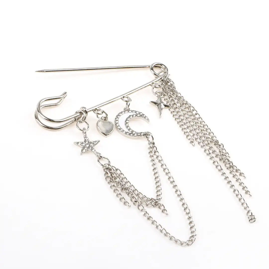 Silver  Ornaments Other Trims for Jackets,Overcoat buy garments accessories in bulk from China wholesaler at wholesale price free worldwide shipping Alibaba