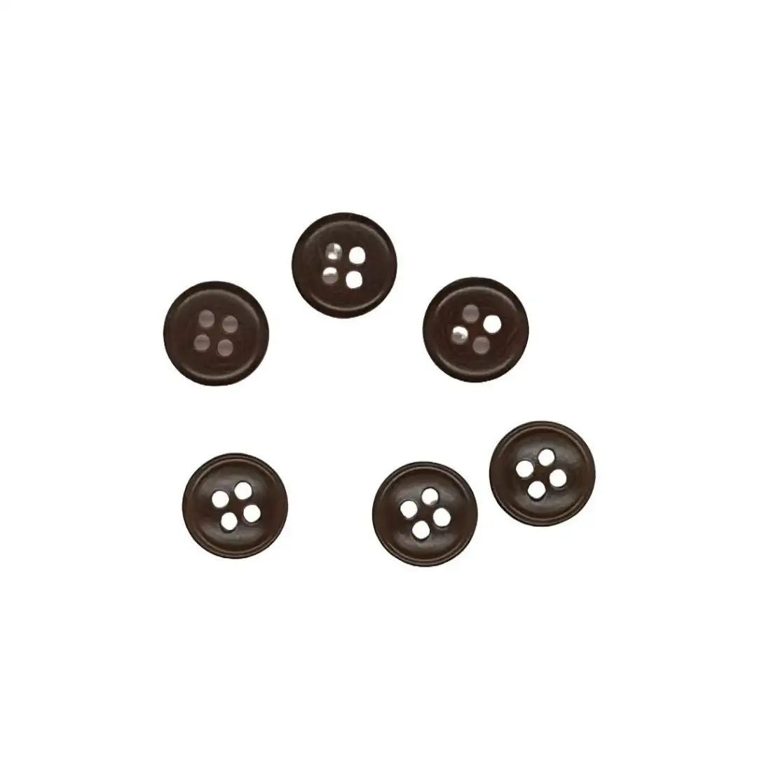 BROWN 4 holes Resin Button for Shirt,Pants,Denim Jacket,Suit Trouser,Jackets,Blazer buy garments accessories in bulk from China wholesaler at wholesale price free worldwide shipping Alibaba