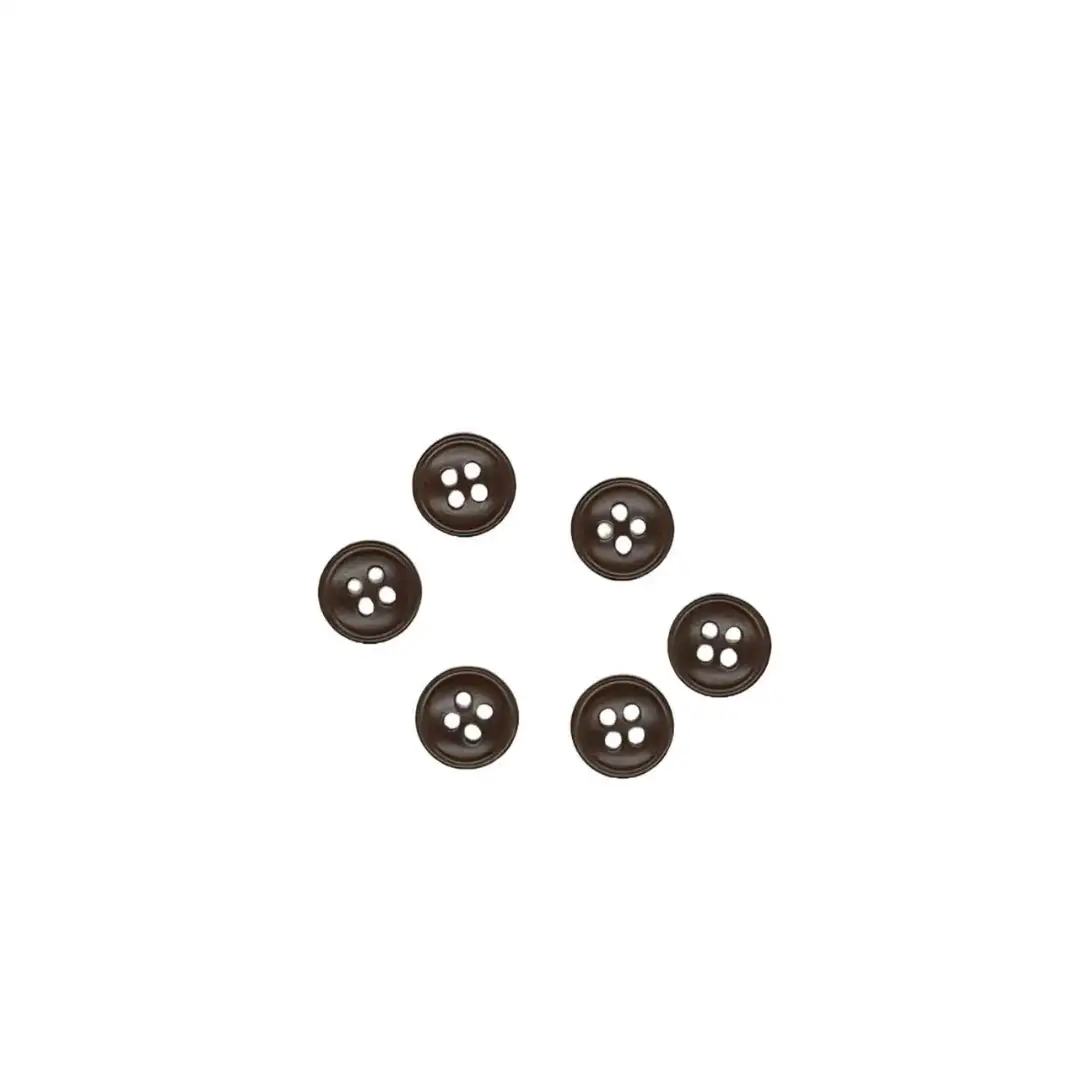BROWN 4 holes Resin Button for Shirt,Pants,Denim Jacket,Suit Trouser,Jackets,Blazer buy garments accessories in bulk from China wholesaler at wholesale price free worldwide shipping Alibaba