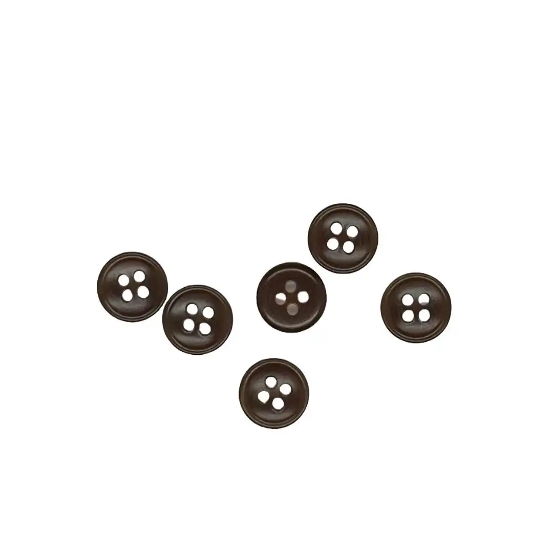 BROWN 4 holes Resin Button for Shirt,Pants,Denim Jacket,Suit Trouser,Jackets,Blazer buy garments accessories in bulk from China wholesaler at wholesale price free worldwide shipping Alibaba