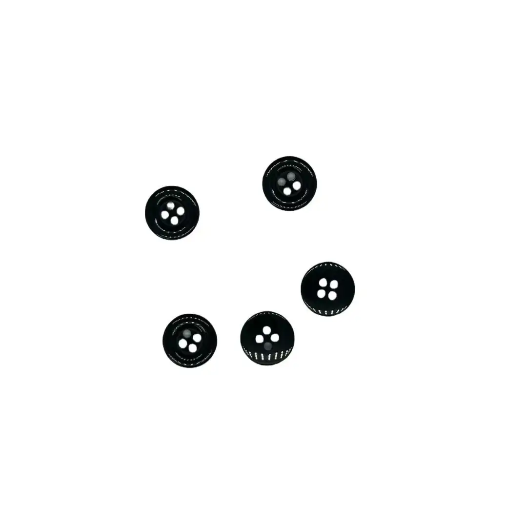 Black 4 holes Resin Button for Shirt,Pants,Denim Jacket,Suit Trouser,Jackets,Blazer buy garments accessories in bulk from China wholesaler at wholesale price free worldwide shipping Alibaba