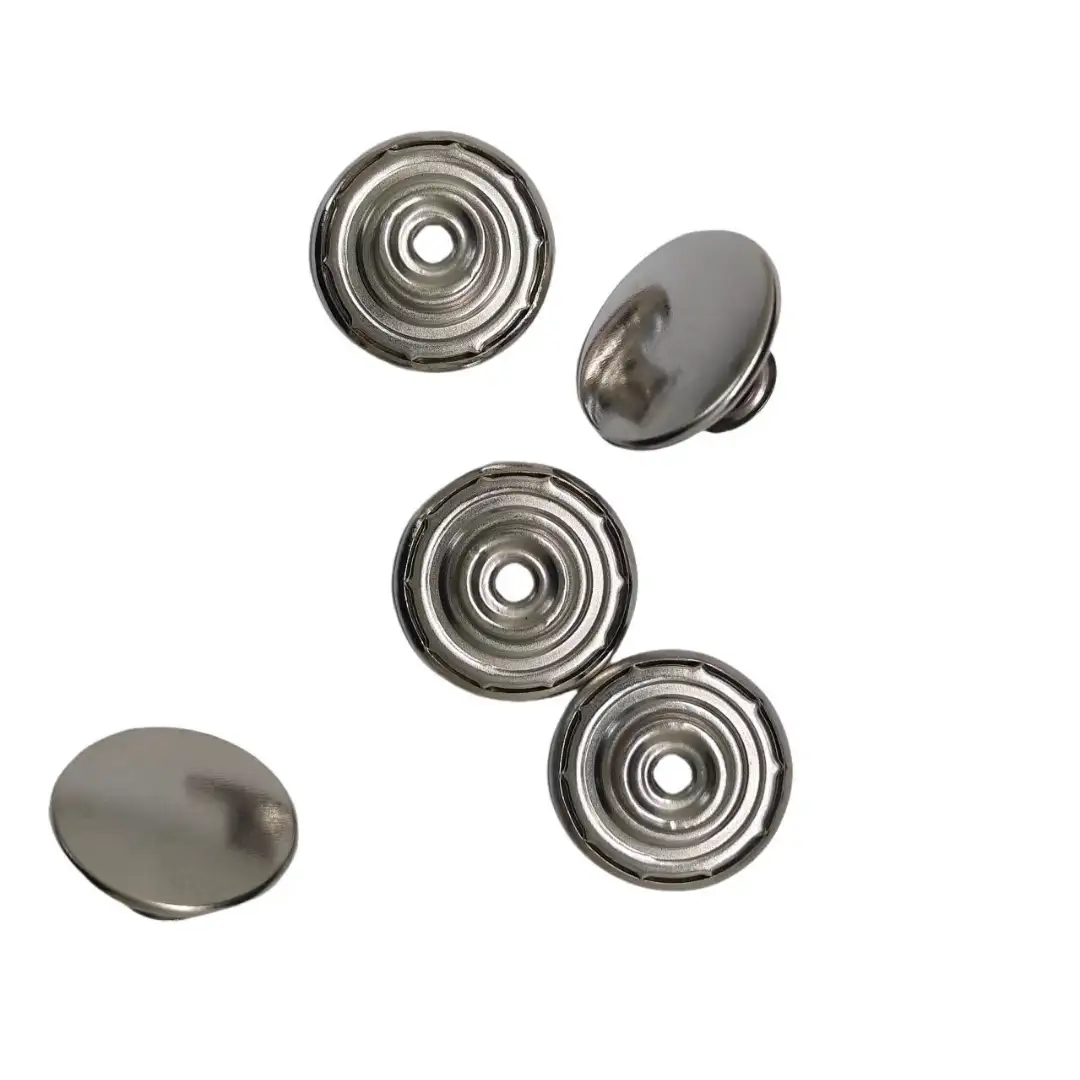 Silver 1 holes Metal Button for Shirt,Pants,Denim Jacket,Suit Trouser,Jackets,Tank Top,Skirt,Jogger,Padded Jacket,Rain Coat,Uniform,Half-Zipper Cardigan (Sweater) buy garments accessories in bulk from China wholesaler at wholesale price free worldwide shipping Alibaba