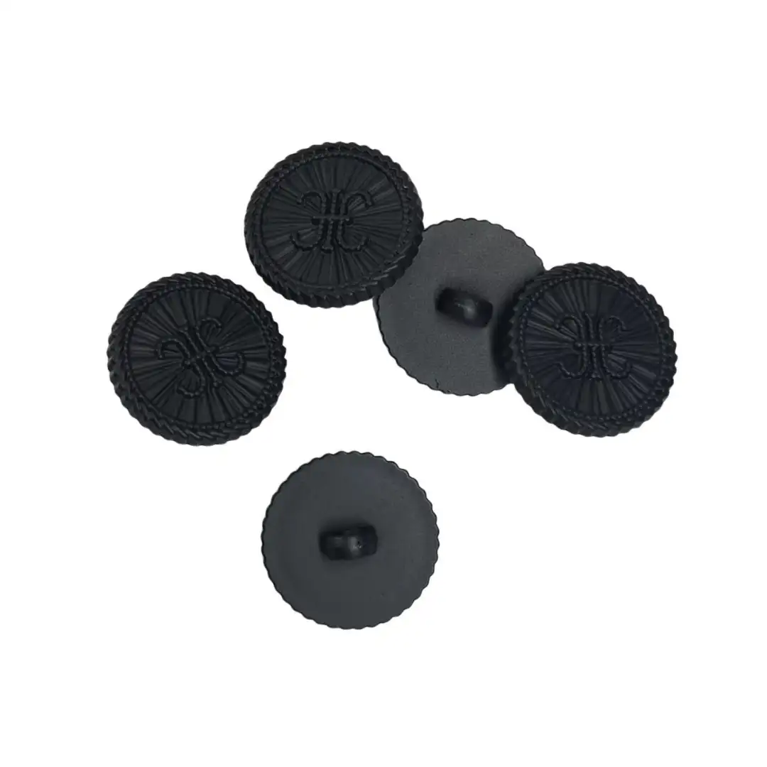 Black 1 holes Plastic Button for Shirt,Denim Jacket,Jackets,Polo Shirt,Skirt buy garments accessories in bulk from China wholesaler at wholesale price free worldwide shipping Alibaba