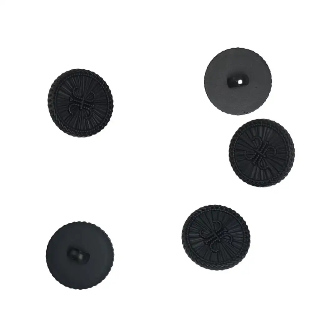 Black 1 holes Plastic Button for Shirt,Denim Jacket,Jackets,Polo Shirt,Skirt buy garments accessories in bulk from China wholesaler at wholesale price free worldwide shipping Alibaba