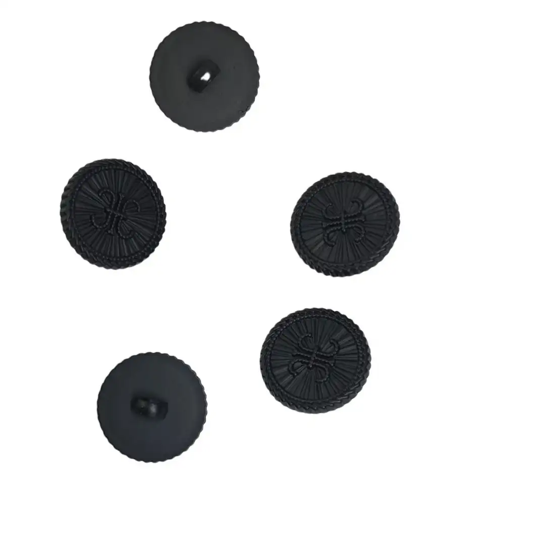 Black 1 holes Plastic Button for Shirt,Denim Jacket,Jackets,Polo Shirt,Skirt buy garments accessories in bulk from China wholesaler at wholesale price free worldwide shipping Alibaba