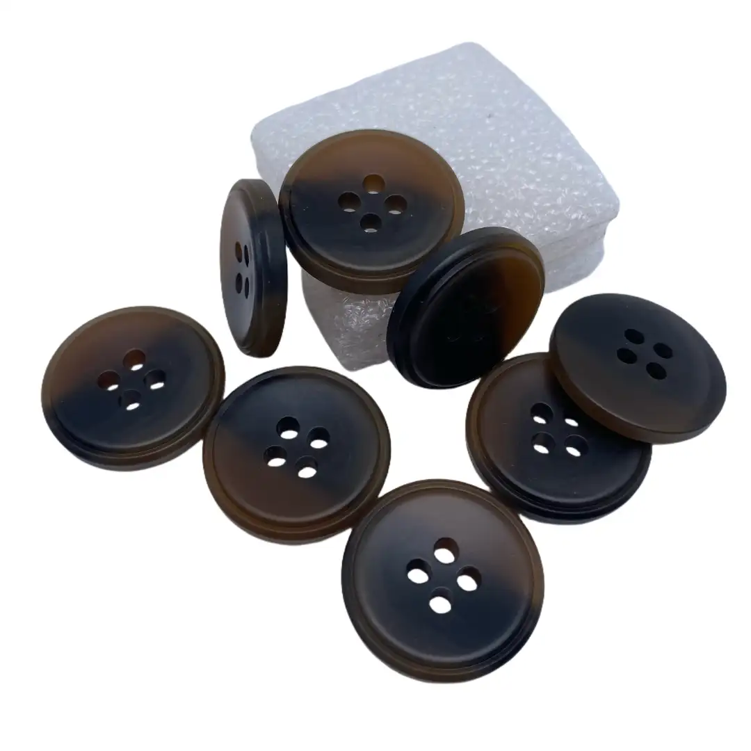 Coffee 4 holes Resin Button for Shirt,Pants,Denim Jacket,Suit Trouser,Jackets buy garments accessories in bulk from China wholesaler at wholesale price free worldwide shipping Alibaba