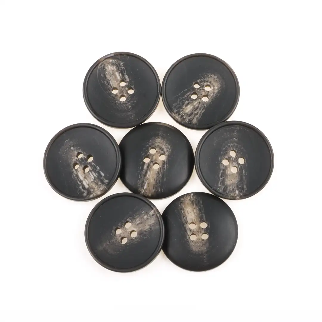 Black 4 holes Resin Button for Shirt,Overcoat buy garments accessories in bulk from China wholesaler at wholesale price free worldwide shipping Alibaba
