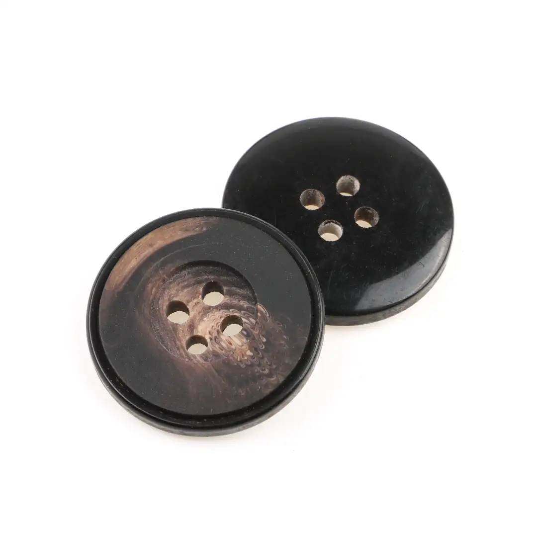 Black 4 holes Resin Button for Shirt,Overcoat buy garments accessories in bulk from China wholesaler at wholesale price free worldwide shipping Alibaba