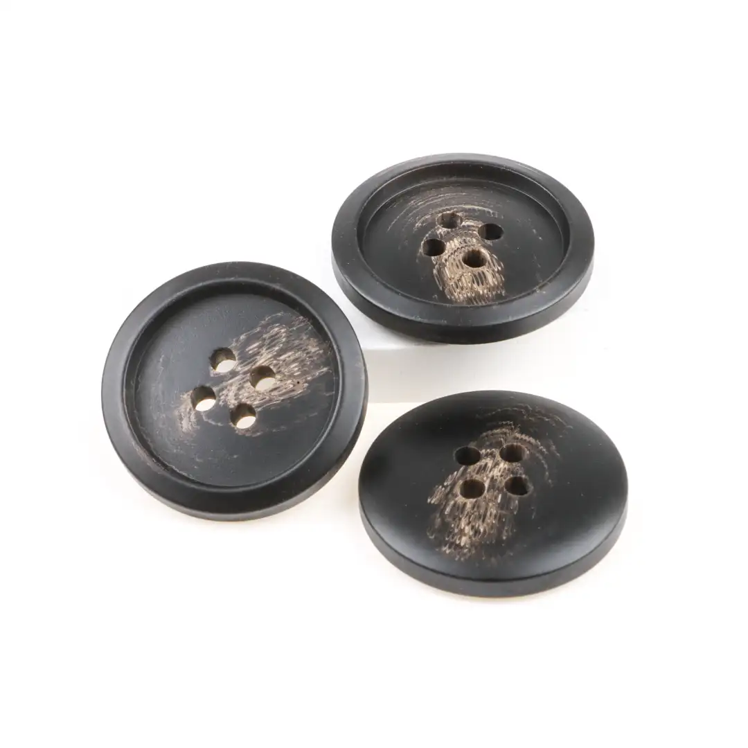 Black 4 holes Resin Button for Shirt,Overcoat buy garments accessories in bulk from China wholesaler at wholesale price free worldwide shipping Alibaba