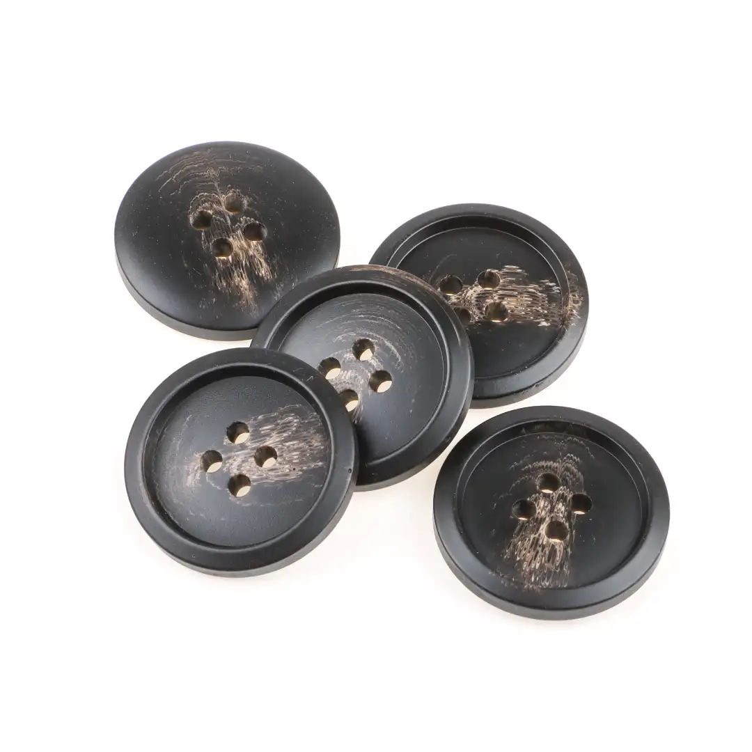 Black 4 holes Resin Button for Shirt,Overcoat buy garments accessories in bulk from China wholesaler at wholesale price free worldwide shipping Alibaba