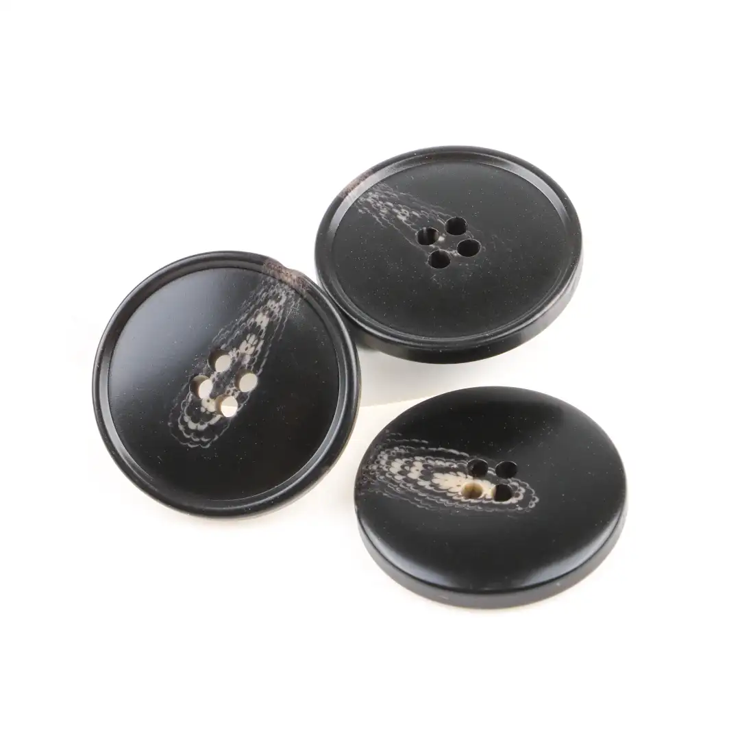 Black 4 holes Resin Button for Shirt,Overcoat buy garments accessories in bulk from China wholesaler at wholesale price free worldwide shipping Alibaba