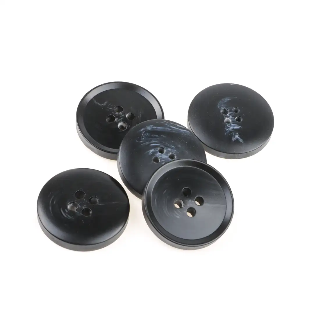 Black 4 holes Resin Button for Shirt,Overcoat buy garments accessories in bulk from China wholesaler at wholesale price free worldwide shipping Alibaba