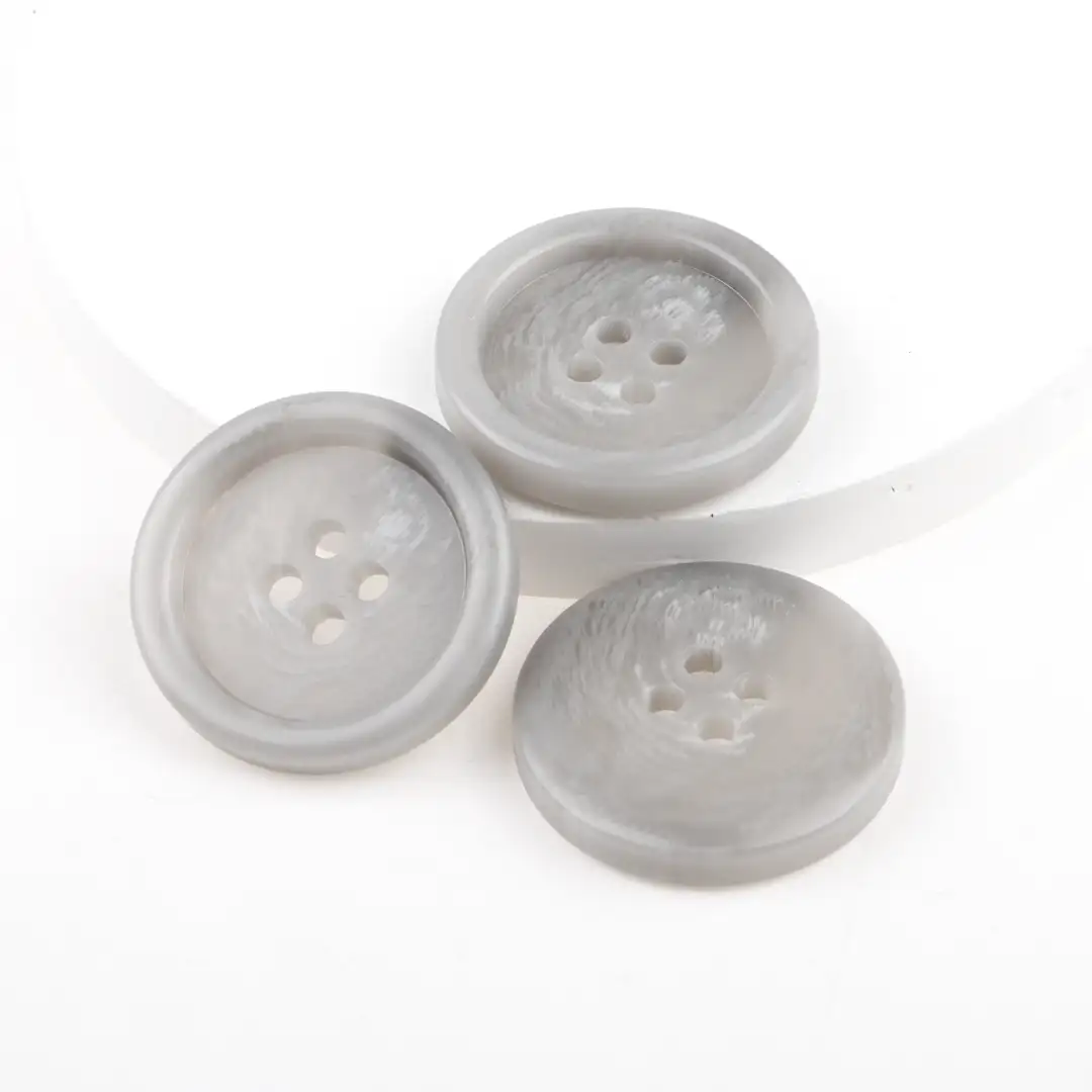 Gray 4 holes Resin Button for Shirt,Overcoat buy garments accessories in bulk from China wholesaler at wholesale price free worldwide shipping Alibaba