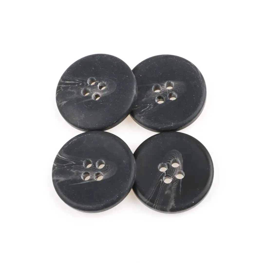 Black 4 holes Resin Button for Shirt,Overcoat buy garments accessories in bulk from China wholesaler at wholesale price free worldwide shipping Alibaba