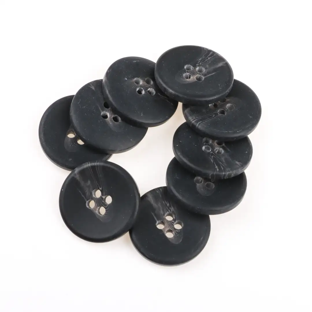 Black 4 holes Resin Button for Shirt,Overcoat buy garments accessories in bulk from China wholesaler at wholesale price free worldwide shipping Alibaba