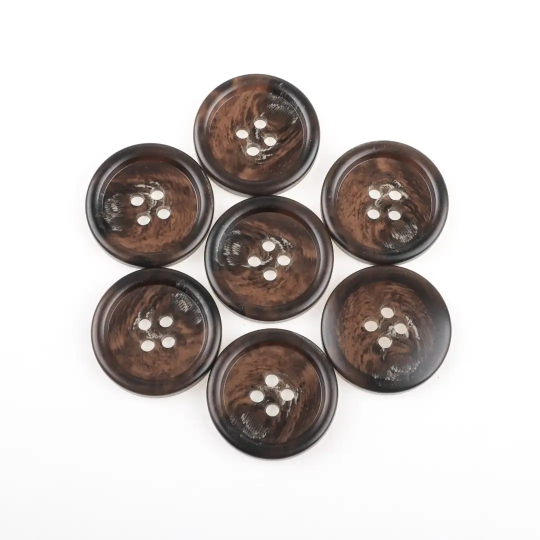 Brown 4 holes Resin Button for Shirt,Overcoat buy garments accessories in bulk from China wholesaler at wholesale price free worldwide shipping Alibaba