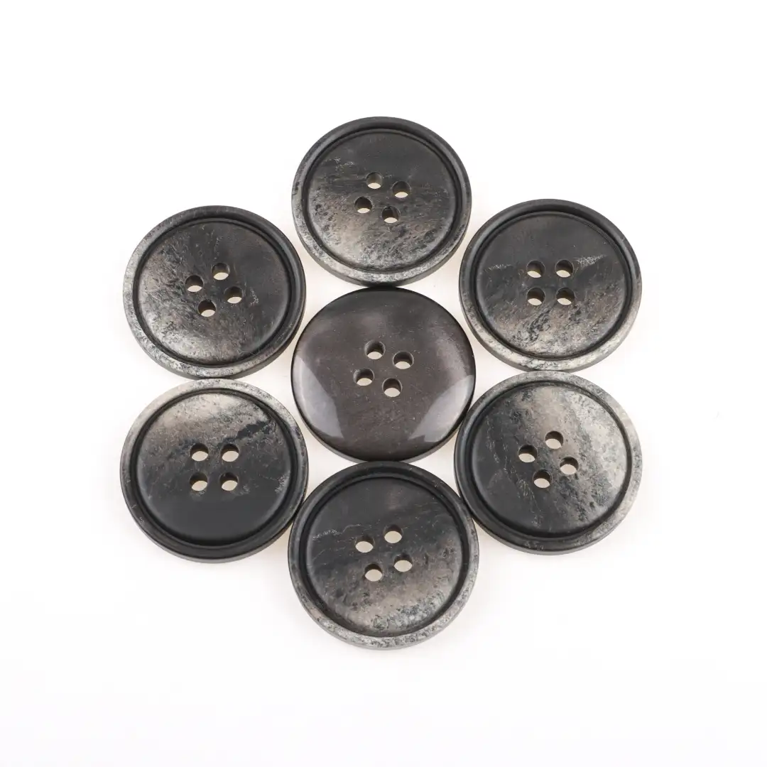 Gray 4 holes Resin Button for Shirt,Overcoat buy garments accessories in bulk from China wholesaler at wholesale price free worldwide shipping Alibaba