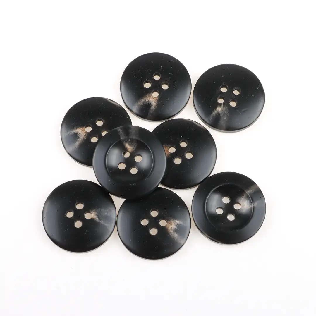 Black 4 holes Resin Button for Shirt,Overcoat buy garments accessories in bulk from China wholesaler at wholesale price free worldwide shipping Alibaba
