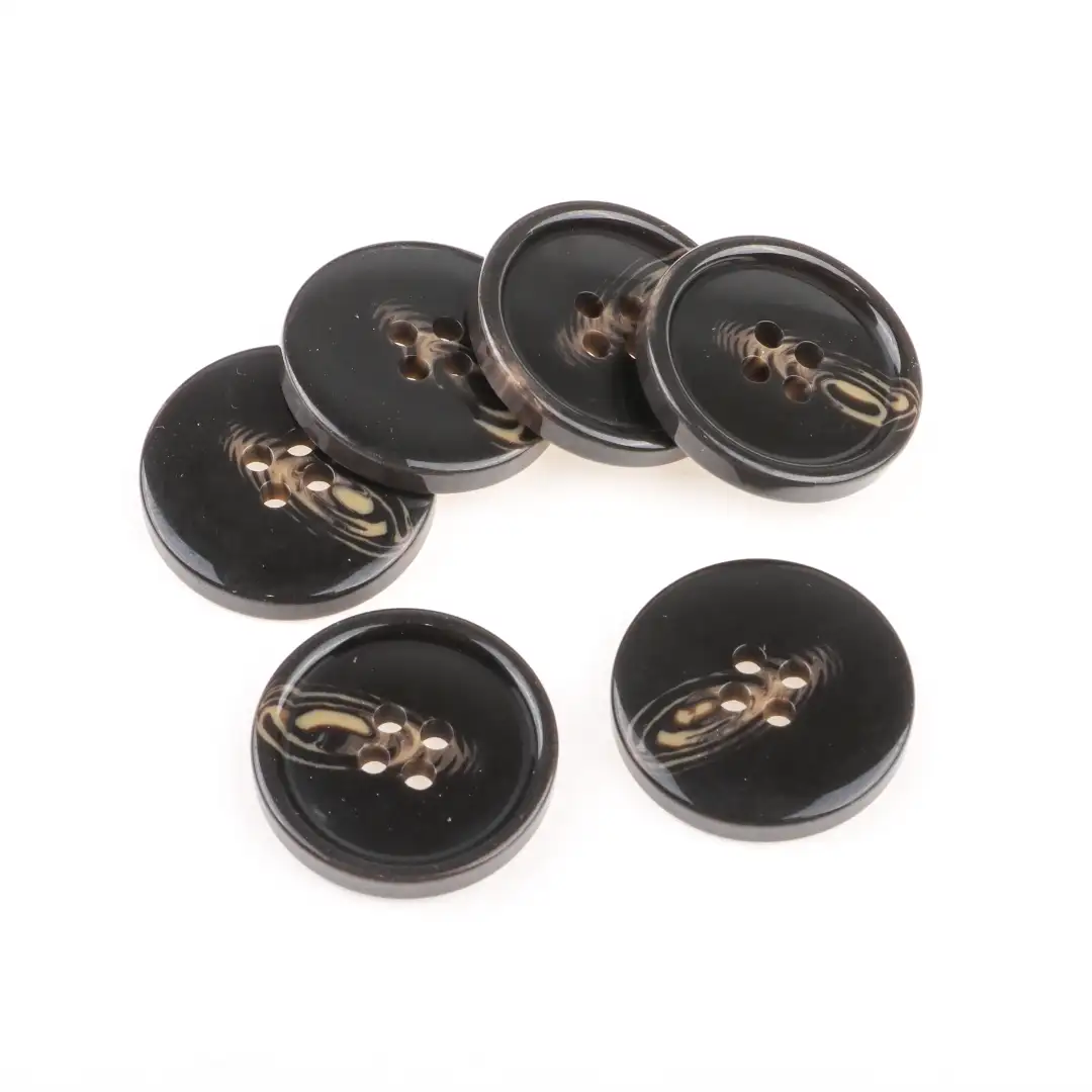 Black 4 holes Resin Button for Shirt,Overcoat buy garments accessories in bulk from China wholesaler at wholesale price free worldwide shipping Alibaba
