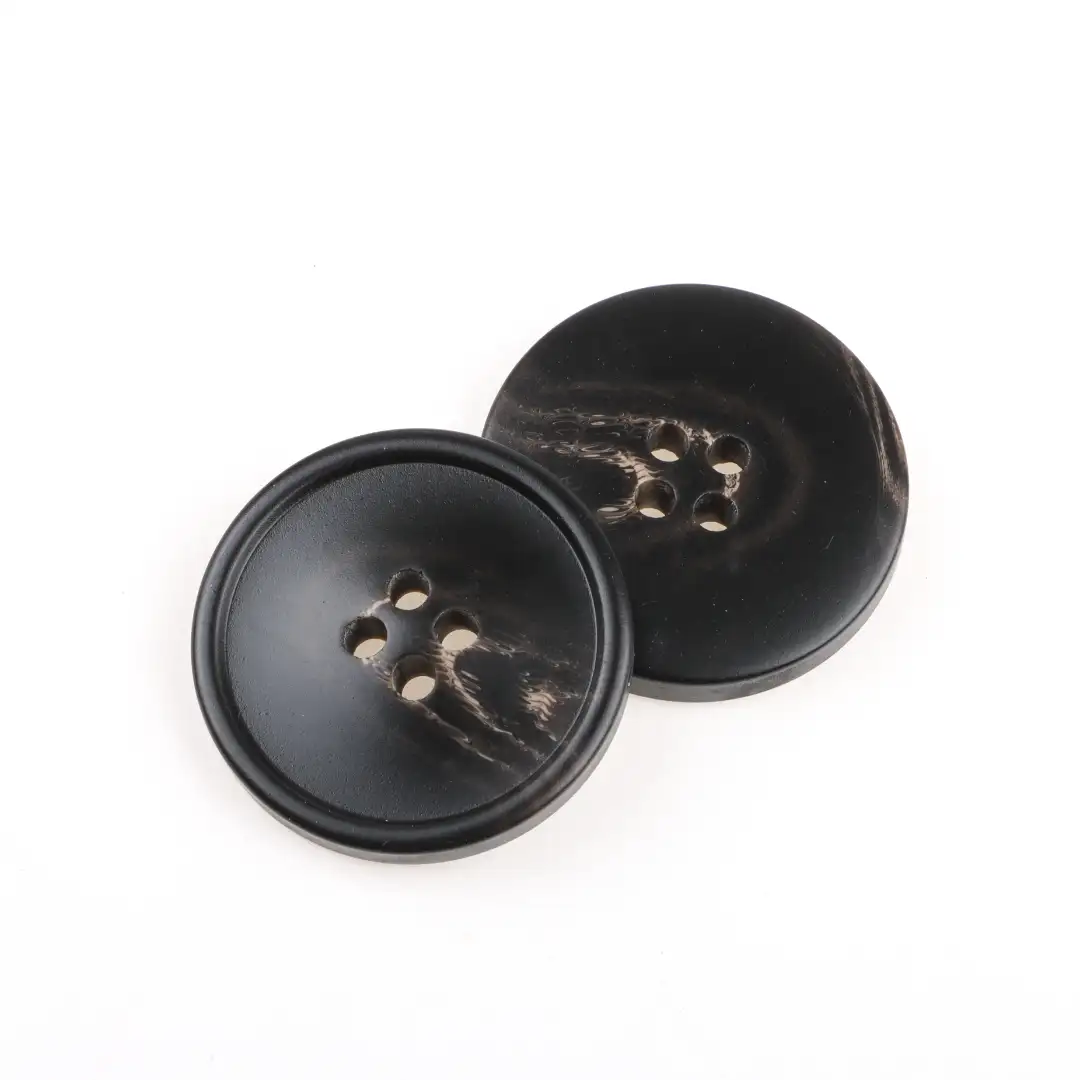 Black 4 holes Resin Button for Shirt,Overcoat buy garments accessories in bulk from China wholesaler at wholesale price free worldwide shipping Alibaba