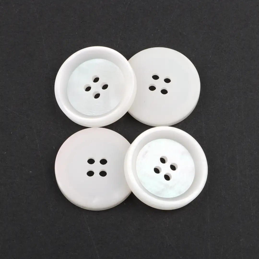 White 4 holes Resin Button for Shirt,Overcoat buy garments accessories in bulk from China wholesaler at wholesale price free worldwide shipping Alibaba