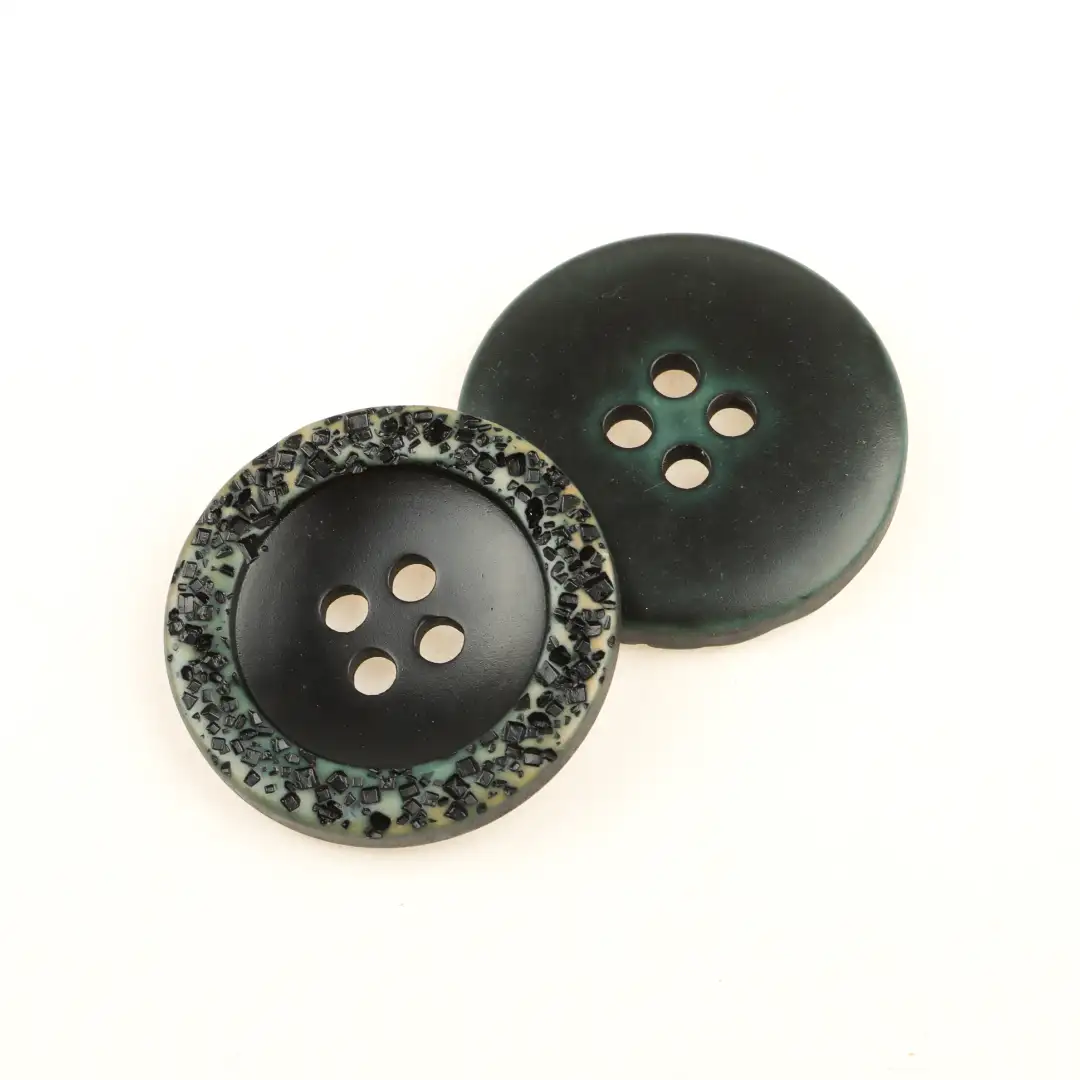 Black 4 holes Resin Button for Shirt,Overcoat buy garments accessories in bulk from China wholesaler at wholesale price free worldwide shipping Alibaba