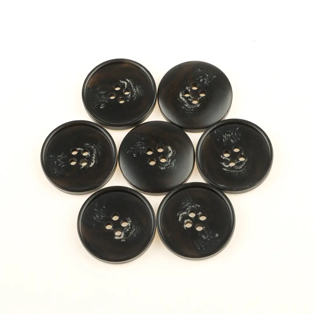 Black 4 holes Resin Button for Shirt,Overcoat buy garments accessories in bulk from China wholesaler at wholesale price free worldwide shipping Alibaba