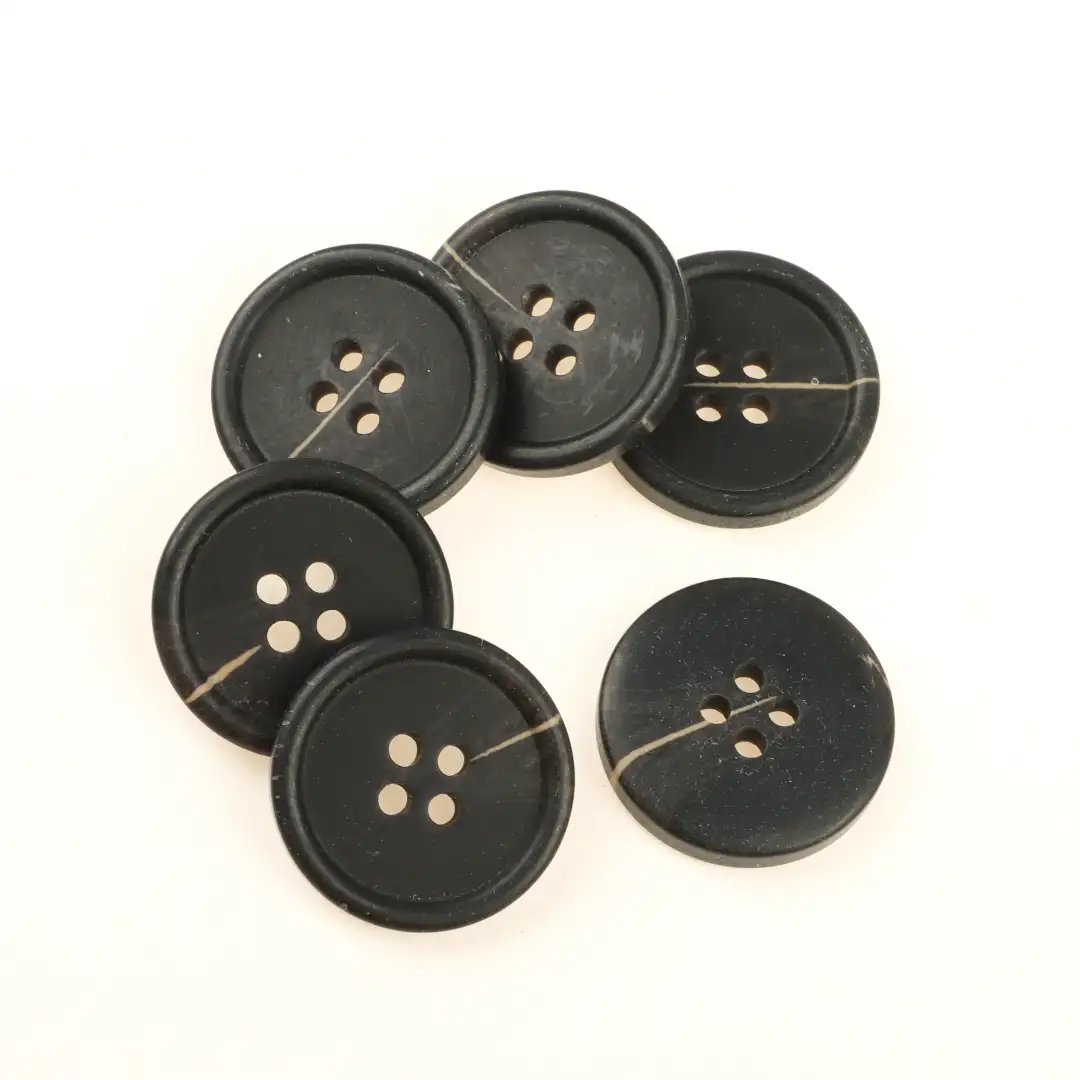Black 4 holes Resin Button for Shirt,Overcoat buy garments accessories in bulk from China wholesaler at wholesale price free worldwide shipping Alibaba