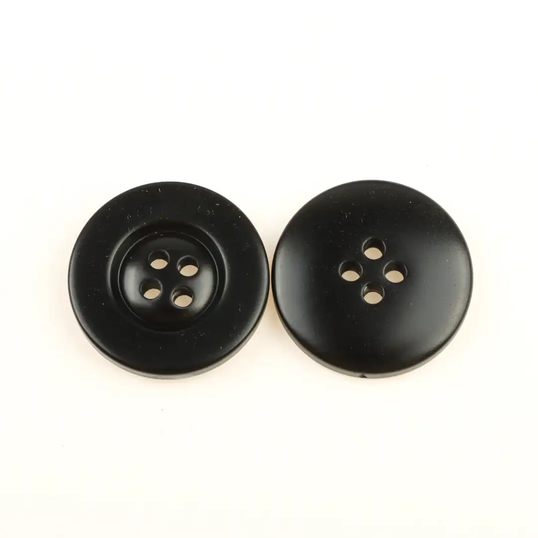 Black 4 holes Resin Button for Shirt,Overcoat buy garments accessories in bulk from China wholesaler at wholesale price free worldwide shipping Alibaba