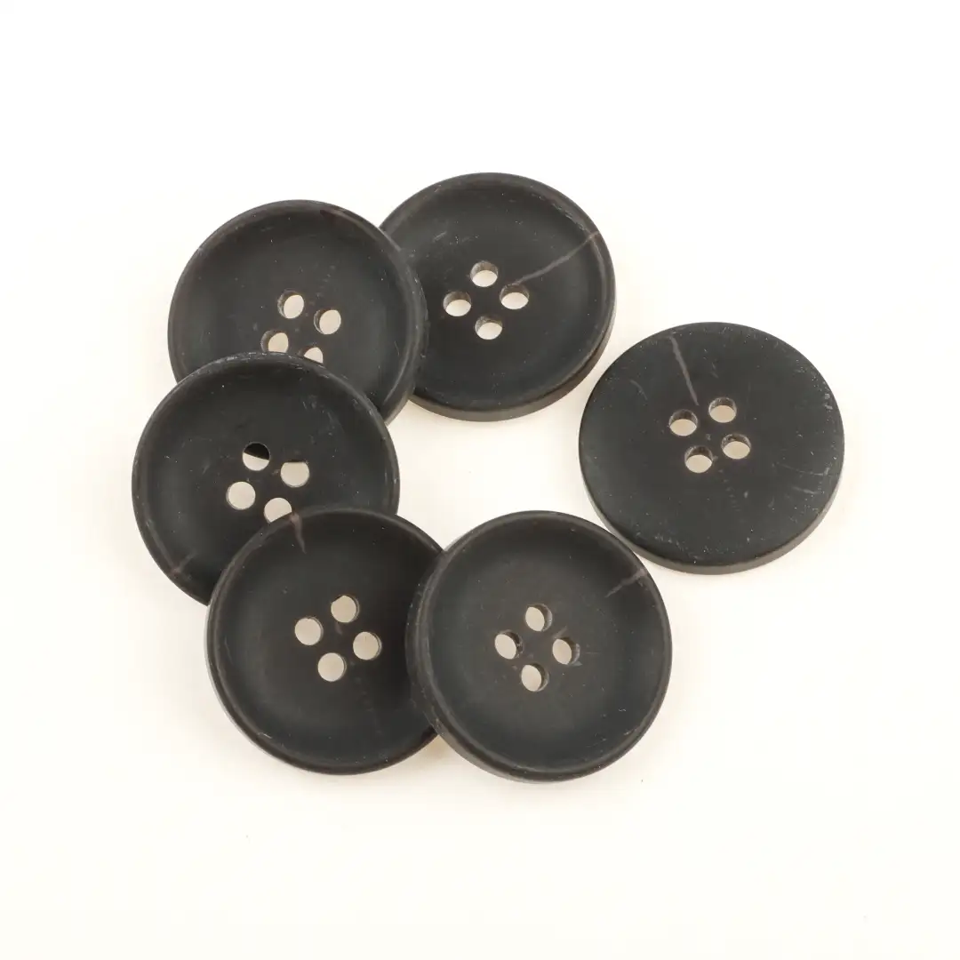 Black 4 holes Resin Button for Shirt,Overcoat buy garments accessories in bulk from China wholesaler at wholesale price free worldwide shipping Alibaba