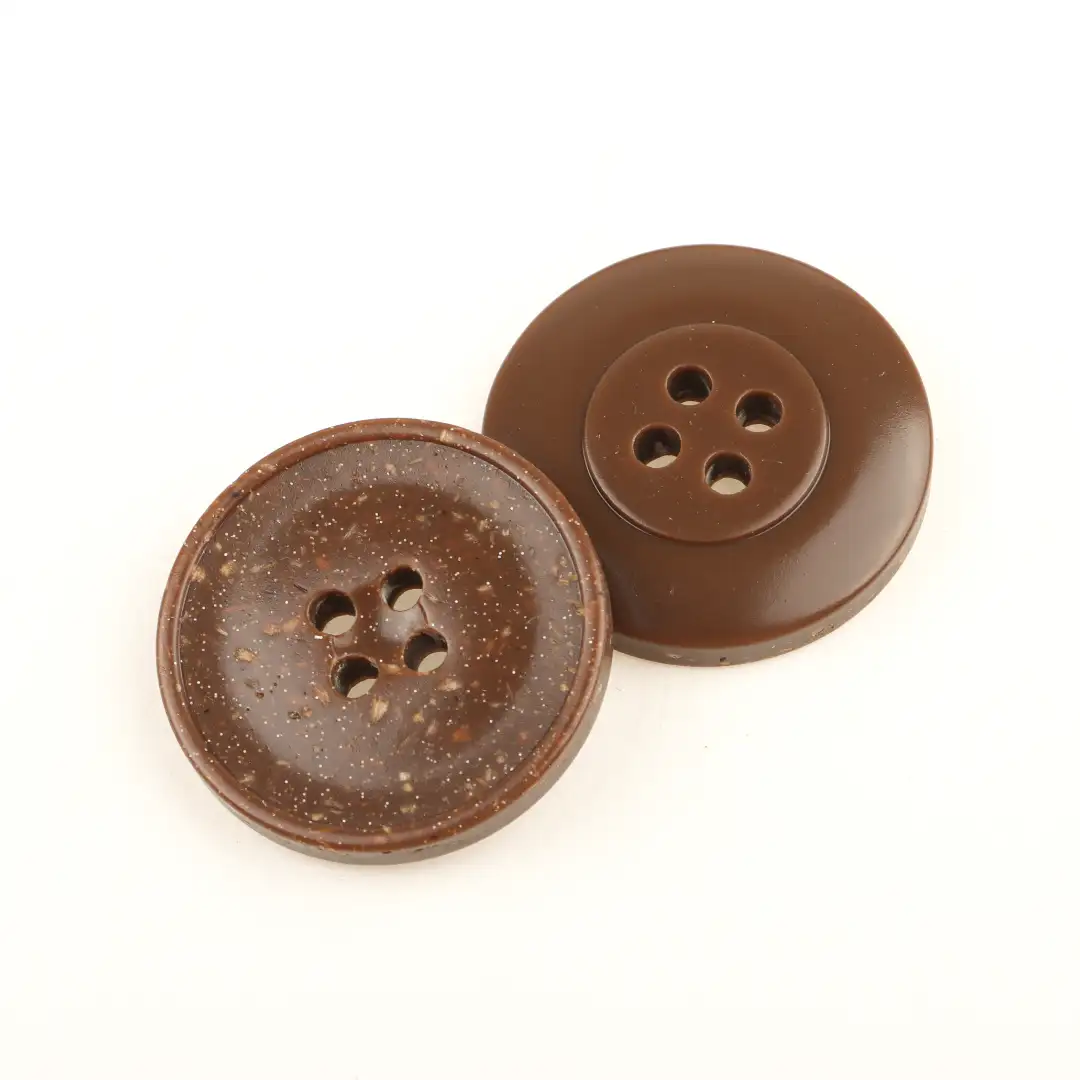 Brown 4 holes Resin Button for Shirt,Overcoat buy garments accessories in bulk from China wholesaler at wholesale price free worldwide shipping Alibaba